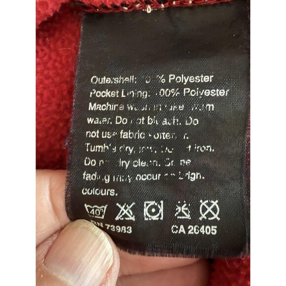 Helly Hansen Jacket Mens Medium Fuzzy Fleece Full Zip Colorblock Outdoors Preppy - Picture 5 of 8